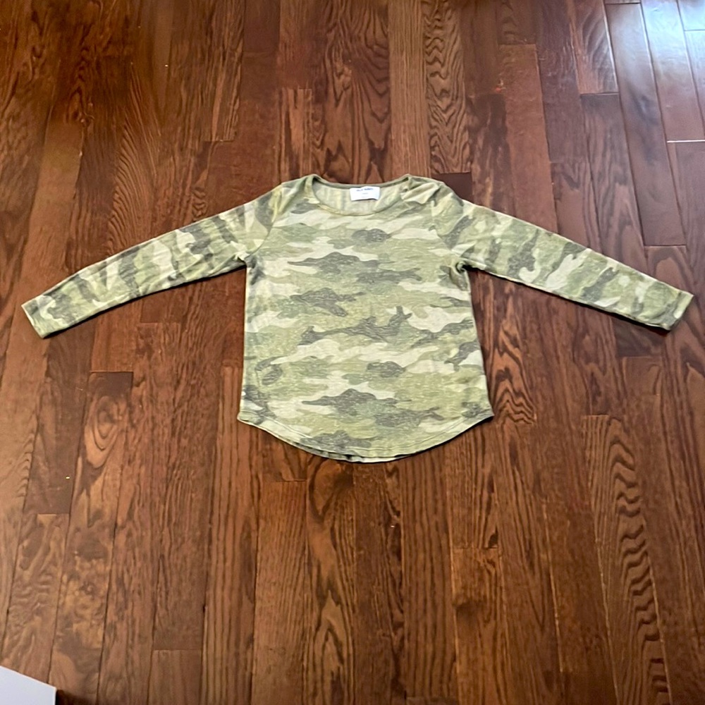Brand new never worn camouflage long sleeve shirt.